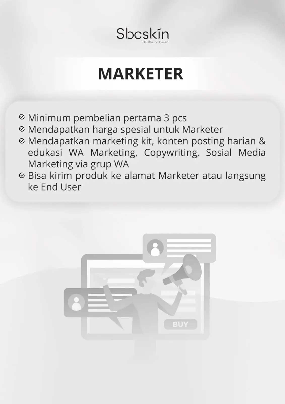 marketer skincare